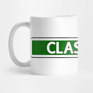 Classy Ct Street Sign Mug